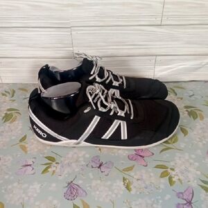 Xero Women's Prio Athletic Shoes Black N White Minimilist Size 11 W